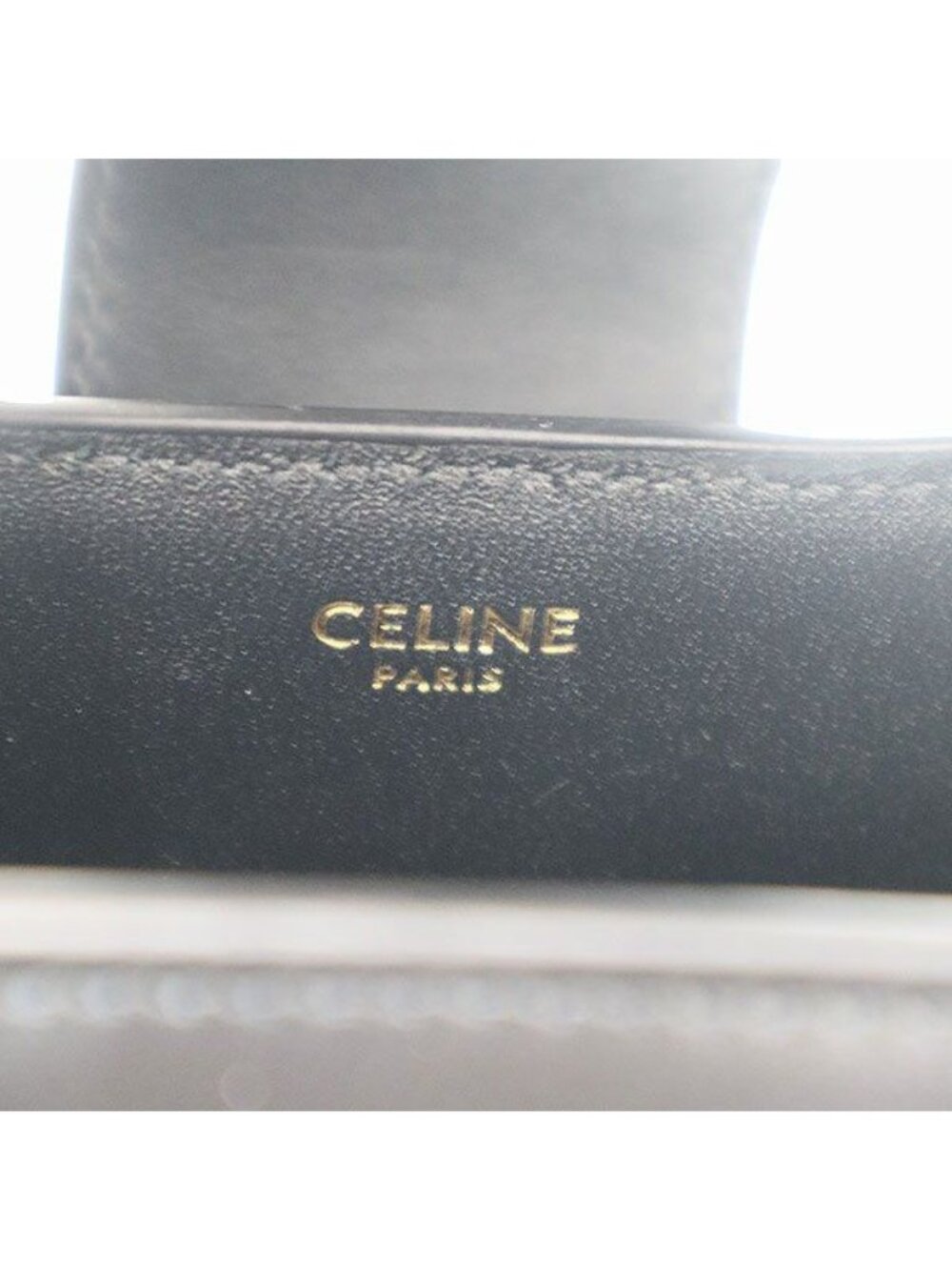 Celine Louis Bucket Bag Medium Black - Picture 6 of 10